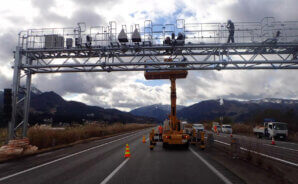 ガントリー設置終了